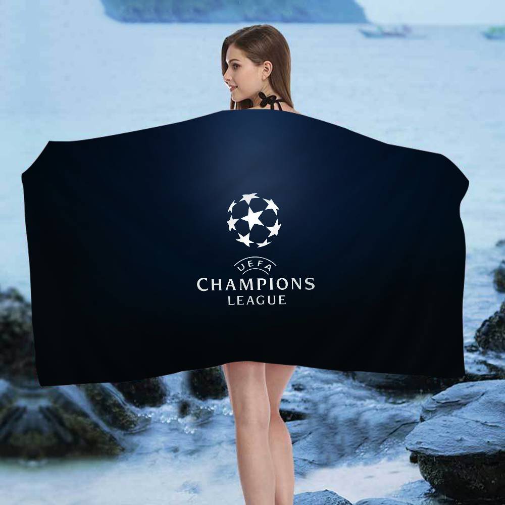 Fashion C-Champions Beach Towel Colorful Bath Towels for Girl Microfiber Quick Dry Sand Free Beach Yoga Spa Gym Pool