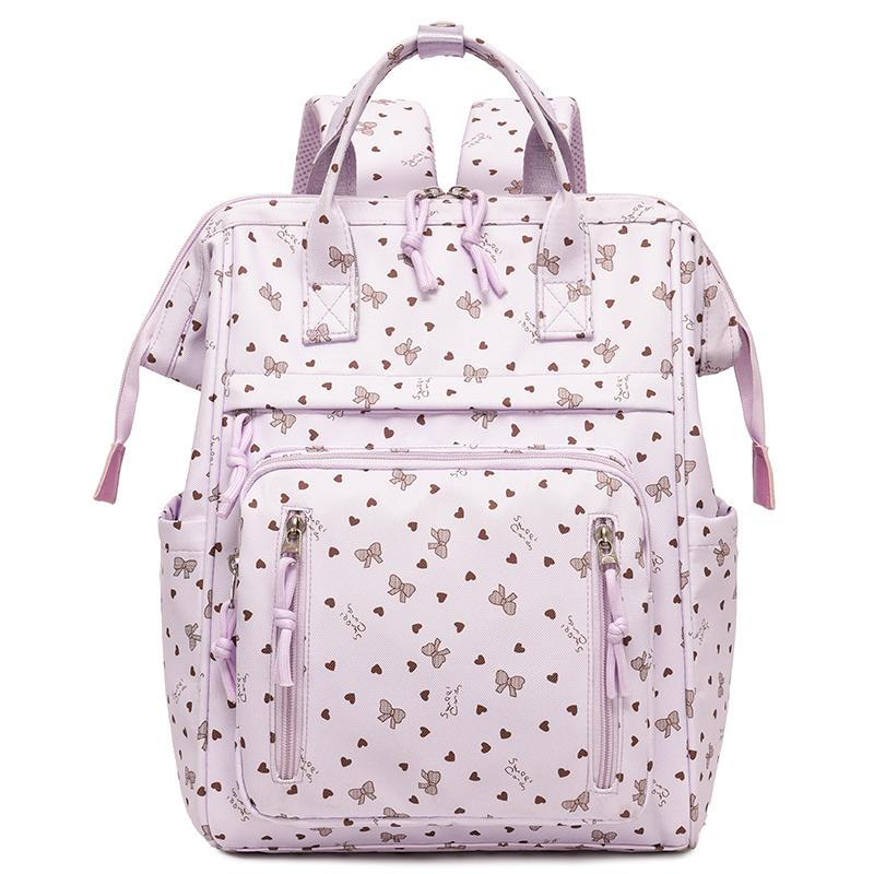 Student School Bag Bow Backpack Large Capacity Backpack