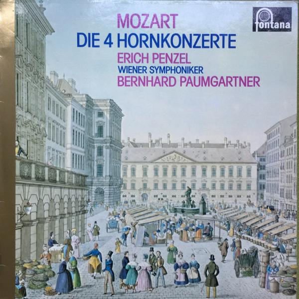 LP Record MOZART, ERICH PENZEL, WIENER SYMPHO - Die 4 Hornkonzerte 6530059 Fontana Germany Classical Used