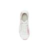 Alexander McQueen Men's Oversized Casual Low-Top Sneakers Leather White Red 662642WIA4Q9676