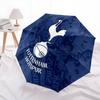 Tottenham Hotspur Logo Pattern, Automatic Folding Umbrella, Portable and Foldable Design, 8 Ribs, a Christmas or Birthday Gift.