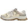 Insetto Fabric Synthetic Leather TPU Modern Fashion Low-Top Dad Shoes Women Sneaker Beige Gray F12W321103FSS