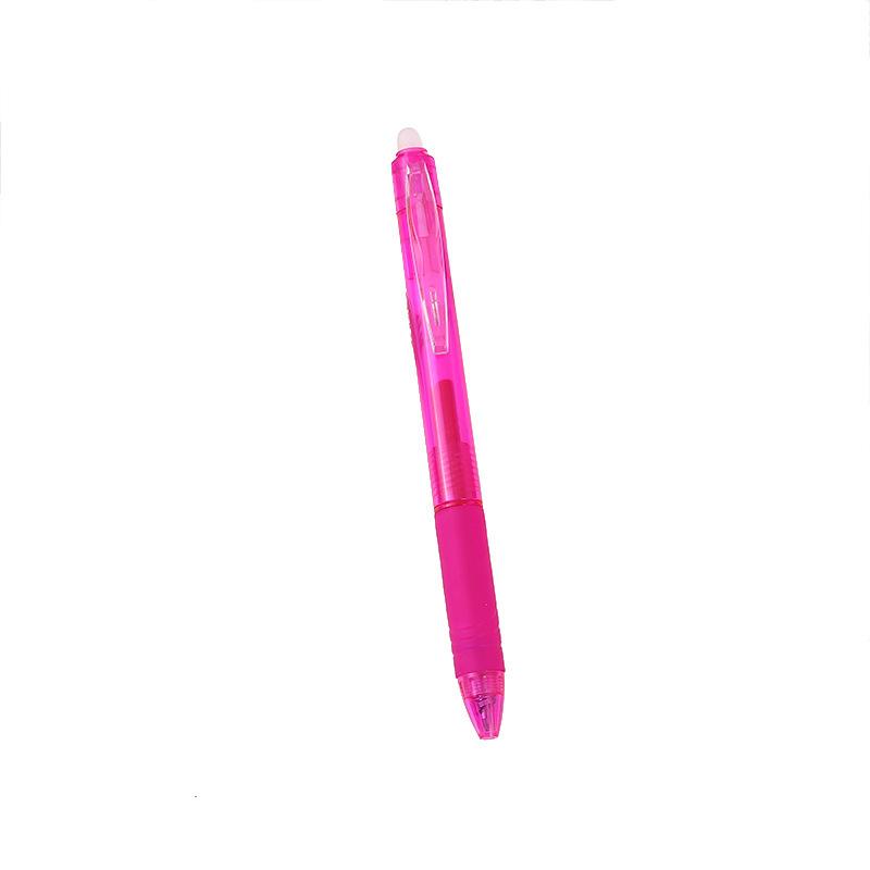 1 Piece Stationery School Office Erasable Press Multicolour Gel Pen Supply Cute Kawaii Creative Pretty Lovely Pen