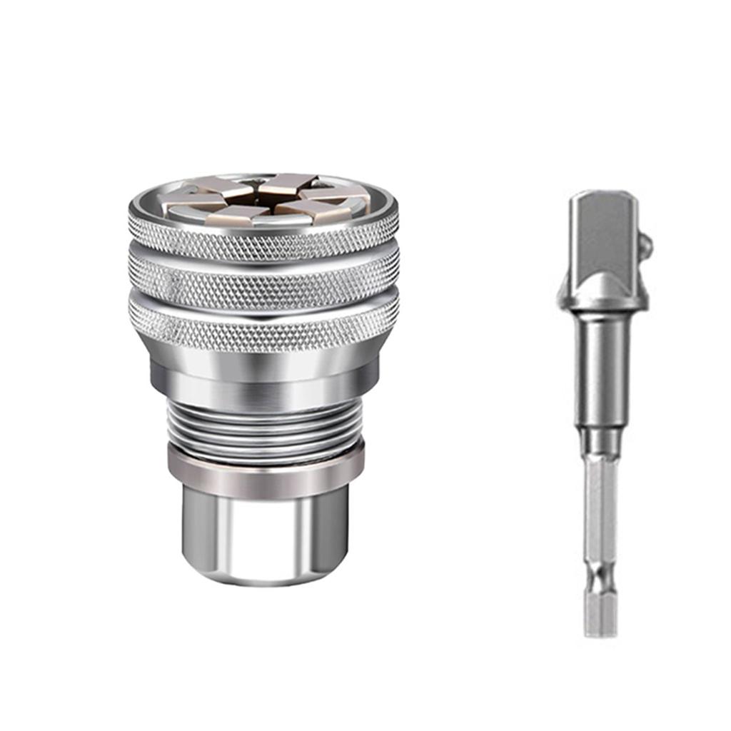 Adjustable Universal Socket Wrench Manual Socket Wrench Sleeve 10mm-19mm Universal Sockets Tools for 3/8" Drive
