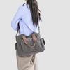 Canvas Bag Commuter Tote Bag Women's Bag Student Large Capacity Shoulder Crossbody Bag