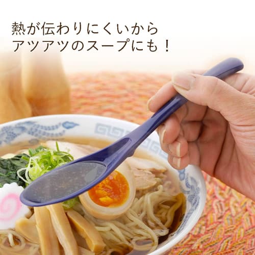 Shimomura Kihan Bordsrena Skedar, Set om 6 [Tillverkad i Japan], Tål maskindisk, Smal design med flytande spetsar för enkel ätning, Totallängd 19,3 cm, Id