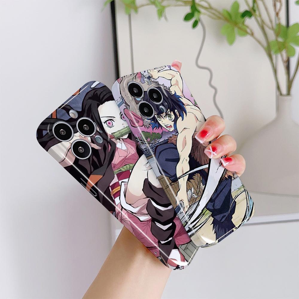All-inclusive Film Phone Case Cartoon Fashion Design Hard Shell Full Cover Camera Protection Case for iPhone Huawei Honor Vivo Google