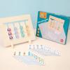Jogo infantil de quatro cores treinamento de raciocínio lógico material didático de iluminação desenvolvimento intelectual brinquedos educativos para jardim de infância