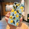 Retro Fruit Lemon Phone Case For iPhone 15 16 14 13 12 11 Pro Max 16E XS XR Max 7 8 16 Plus SE2 Soft TPU Clear Cover