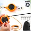 Portable Travel Clothesline Cord, Adjustable 33Ft Camping Clothes Line, Laundry Drying Rope For Hotel Trip