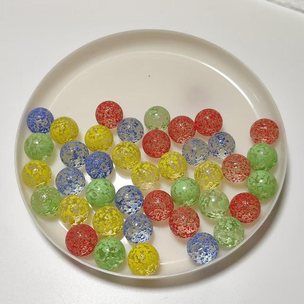 16mm Colorful Glass Beads for Children's Yo-yo Game Machine