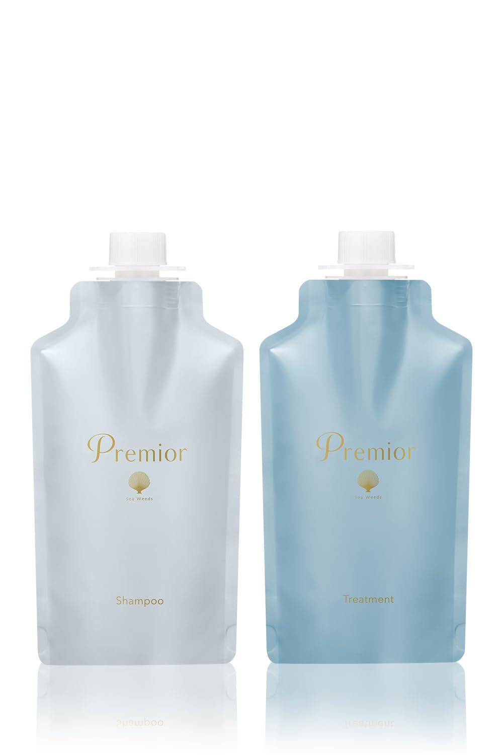 La Sana Premior Shampoo & Treatment Refill, Aromatic Floral Scent, 375ml (Popular Shampoo & Treatment Set)