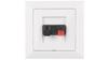 Opal Single Speaker Socket White Gg 1 - Op