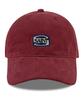 Wig Saint Block Logo Cotton Peach Ball Cap - Burgundy