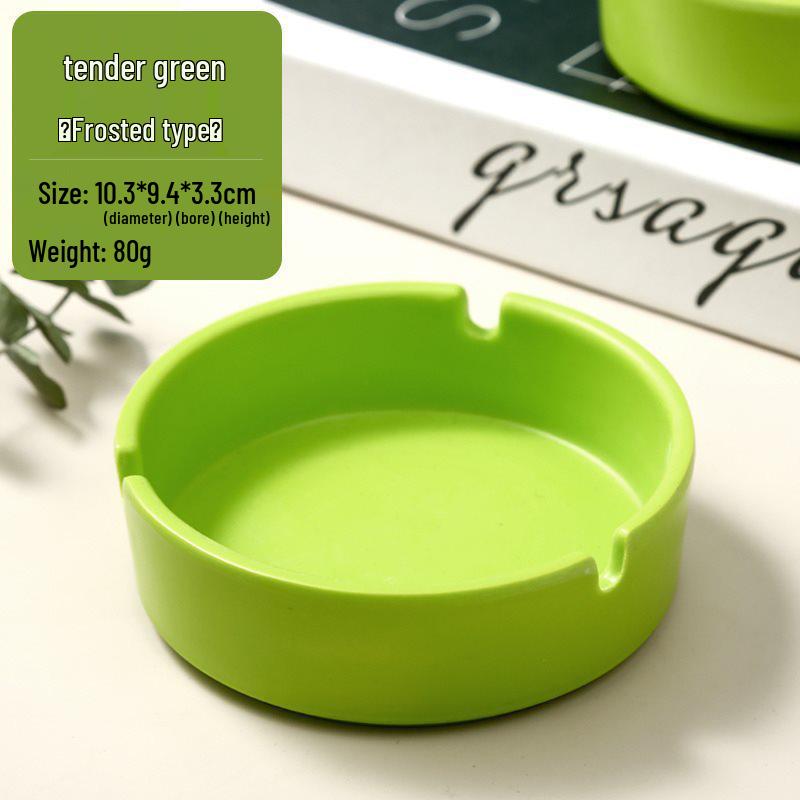 Colorful Drop-Resistant Melamine Ashtray for Hotels, Cafes, Homes, and Bars