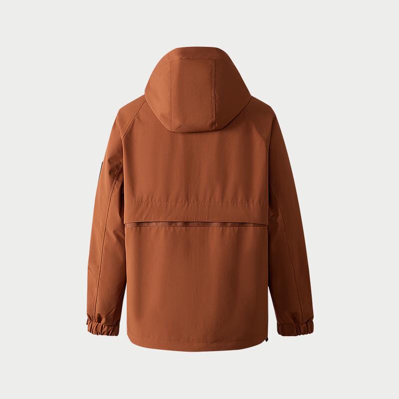 HLA Men's Autumn Outdoor Hooded Workwear Jacket