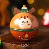 Santa Claus Decorations Tinned Iron Tin Ball Christmas Candy Box Multi Color Tree Hanging For Festive Events Holiday Gifts Home