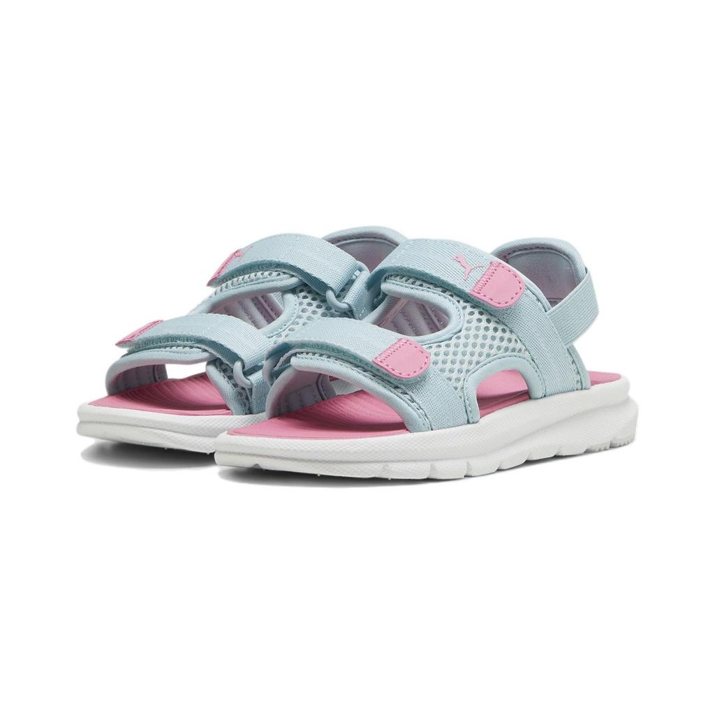 Puma Evolve Sandal Little Kid Turquoise Surf Fast Pink Kids Sneakers Teal White 389147-09