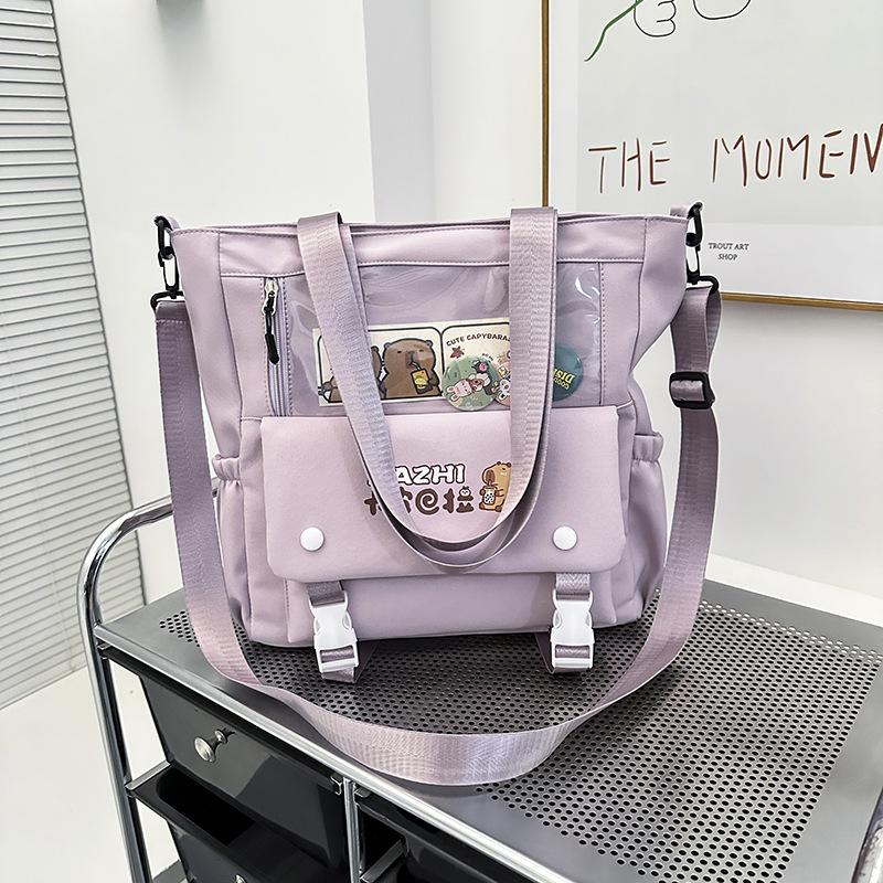 2025 Fashion Trend Texture Large Capacity Shoulder Bag Autumn and Winter New Tote Bag Casual Women Messenger Bag