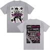 Sänger Yungblud Iconische Welttournee 2026 Serie Gedrucktes Unisex T-Shirt Mode HipHop Stil Damen und Unisex Bequemes T-Shirt