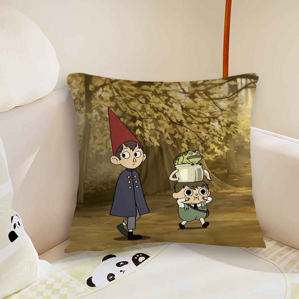 Cartoon OOver GGarden cushion cover Pillow Case Plush Fabric Soft Double Sided Print Sofa Cushion Cover Throw Pillow Covers
