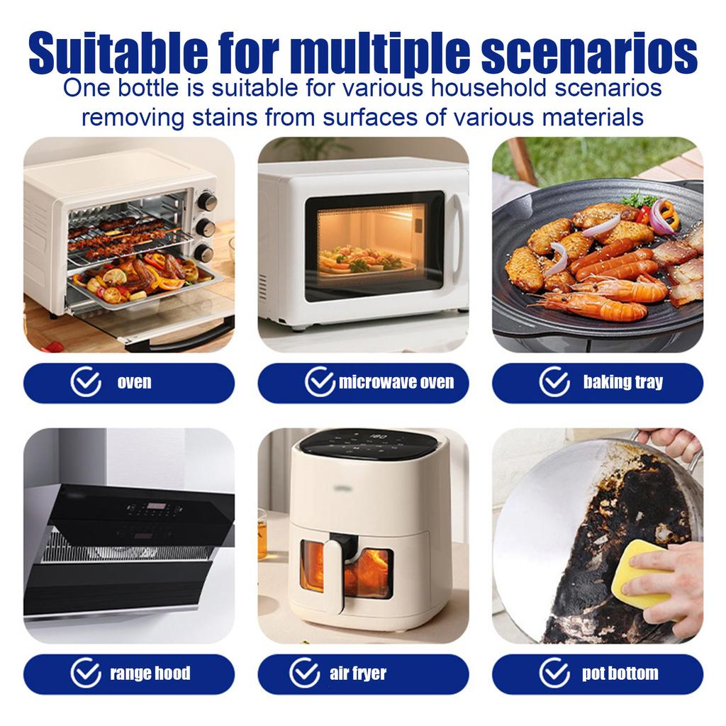 Oven Cleaner, Oil Cleaning Spray, Special Descaling Cleaning Solution 500ml