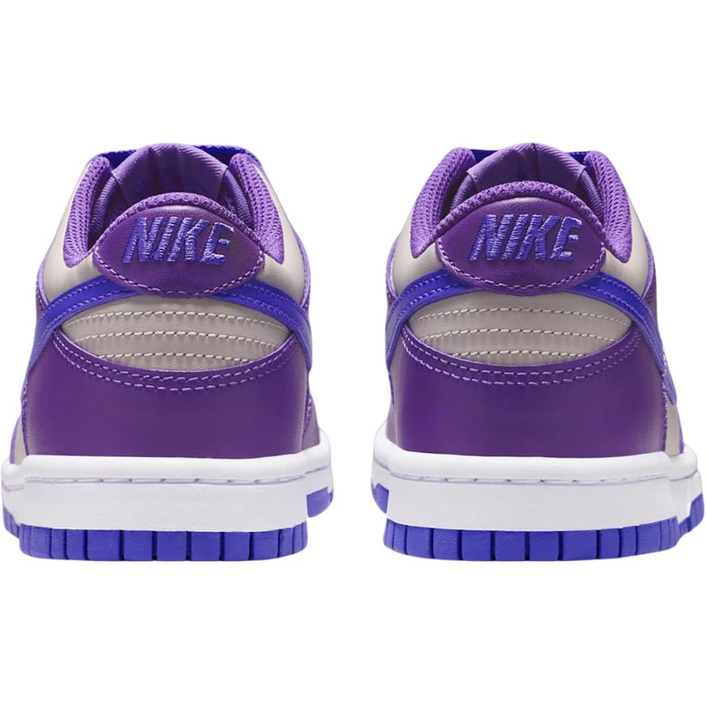 Nike Tênis Dunk Low GS Uva Selvagem Infantil Roxo Cinza Faculdade Branco FB9109-007