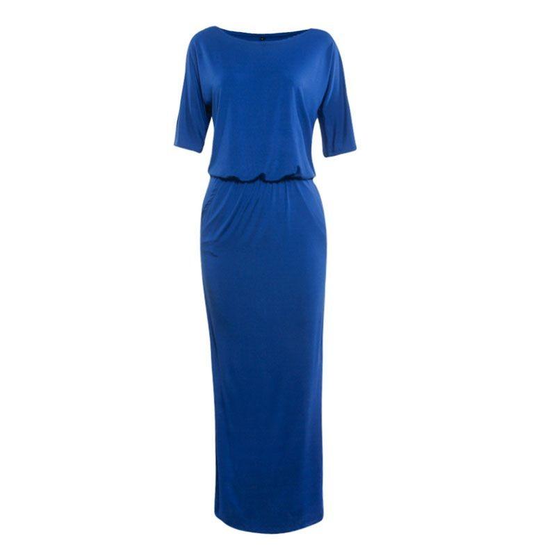 Elegant Summer Loose Pocket Dress Featuring Stylish Cutout Design And Soft Knit Fabric