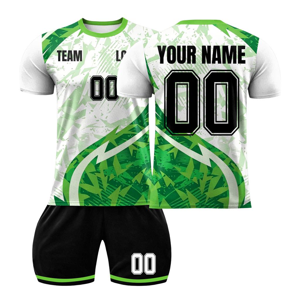 DIY Soccer Set - 2 Pack Blank Tops for Custom Printing - Soccer Training Jerseys for Kids and Adults