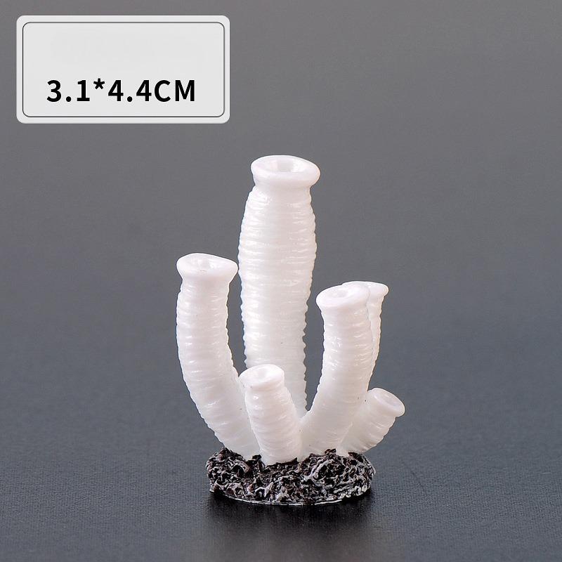 Simulated Resin Coral Aquarium Fish Tank Small Ornaments Mini Gift Decorations Starfish Ornaments