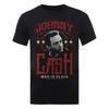 Johnny Cash Womens_Ladies Man In Black T-Shirt