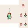 Couple Bear Couple Plush Keychain With Clothing Design For Gift And Decoration