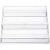 3Tier Spice Rack Step Shelf Cabinet Organizer Clear 2