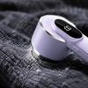 Electric Fabric Shaver Rechargeable Lint Remover with Digital Display Portable Clothes Pill Remover for Home Use