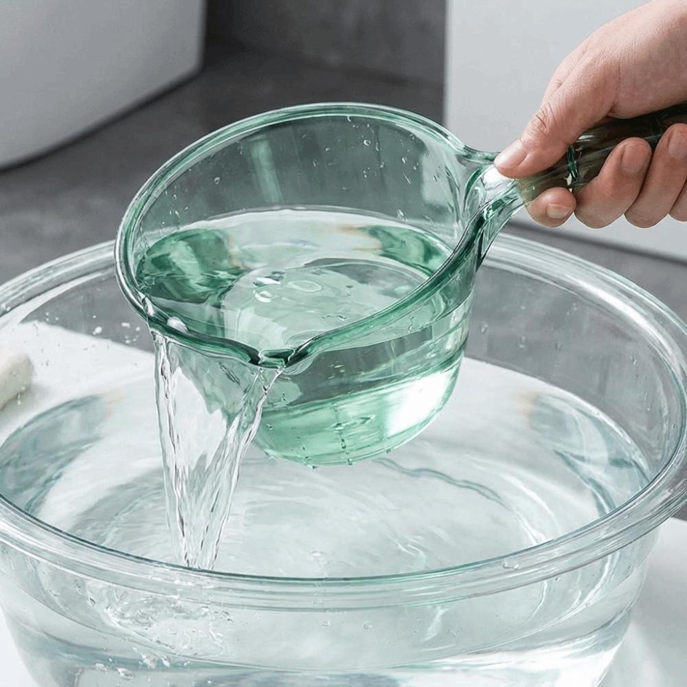 Transparent Water Ladle Large Capacity Bath Water Spoon Water Scoop  Water Splashing Festival