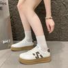 New Casual Moral Training Shoes Women's Sports Popular Versatile Women's Shoes 2025 New Spring and Autumn Board Shoes Women's White Shoes