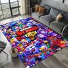 Cartoon 27 Style New Brawlls 3D Game Carpet Rug for Living Room Bedroom Home Sofa Decoration,Kids Play Non-slip Floor Mat