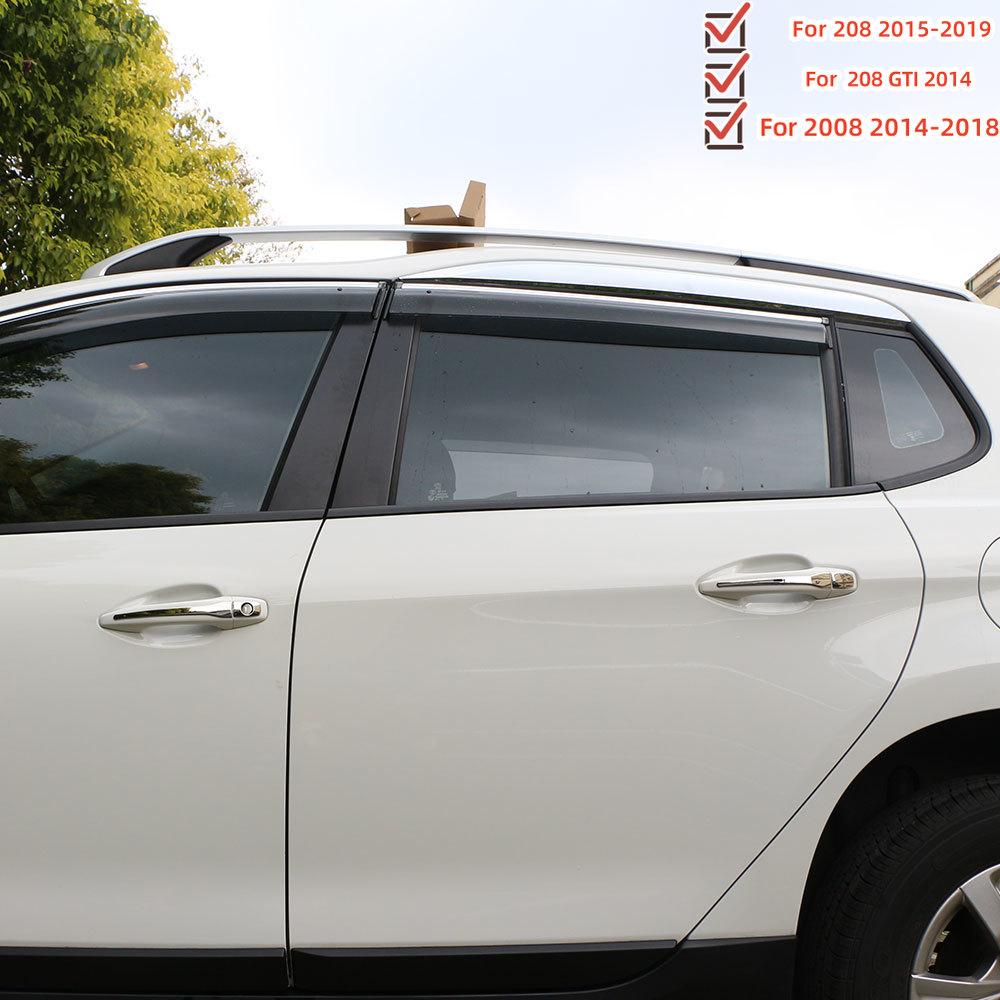 Auto Außentürgriff Verkleidung für Peugeot 2008 2014-2018 208 2015-2019 208 GTI 2014 Edelstahl Aufkleber Abdeckung Dekoration Zubehör