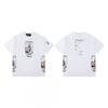 Unisex Oversized Cotton T-Shirt With Vintage Letter Print Art Portrait Design Loose Fit Casual Wear