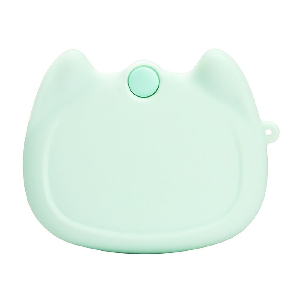 Soft Denture Storage Box Cartoon Cat False Teeth Protective Case  Tooth Care Tool