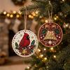 6Pcs Full Drill DIY Christmas  Painting Kit  Christmas Party Decor