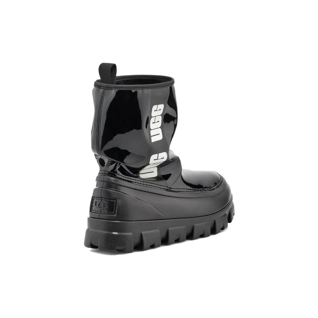 (WMNS) UGG Classic Brellah Mini Boot 'Black' Women's 1144059-BLK