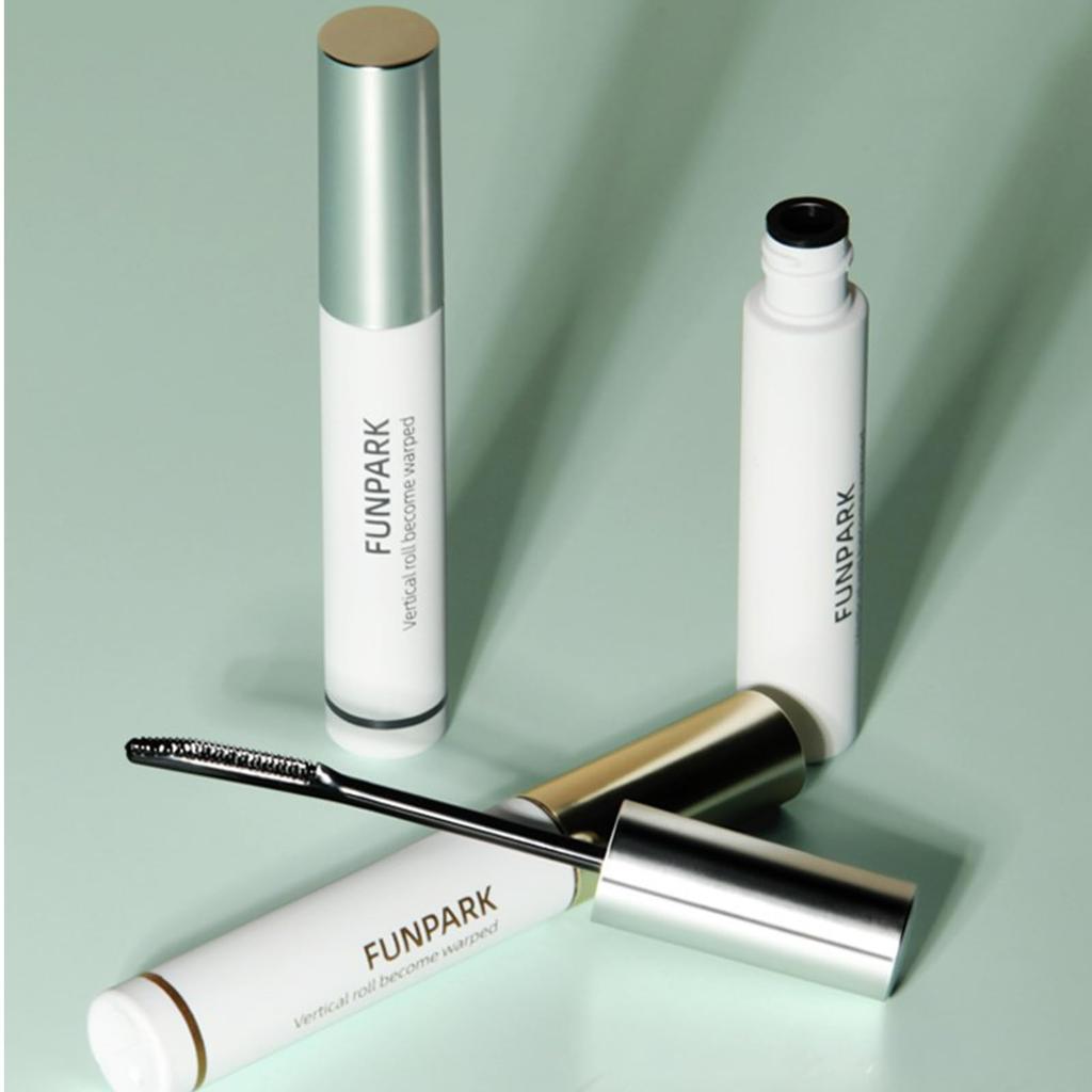 HESBUTY Natural Washes Off with Hot Curling Mascara with Serum for Eyelash Translucent Makeup Mascara, Brown, Long-Curling Formula, Water, Care,