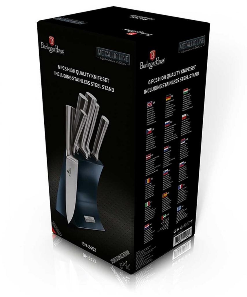 BERLINGER HAUS BH-2452 KNIFE SET IN STAND