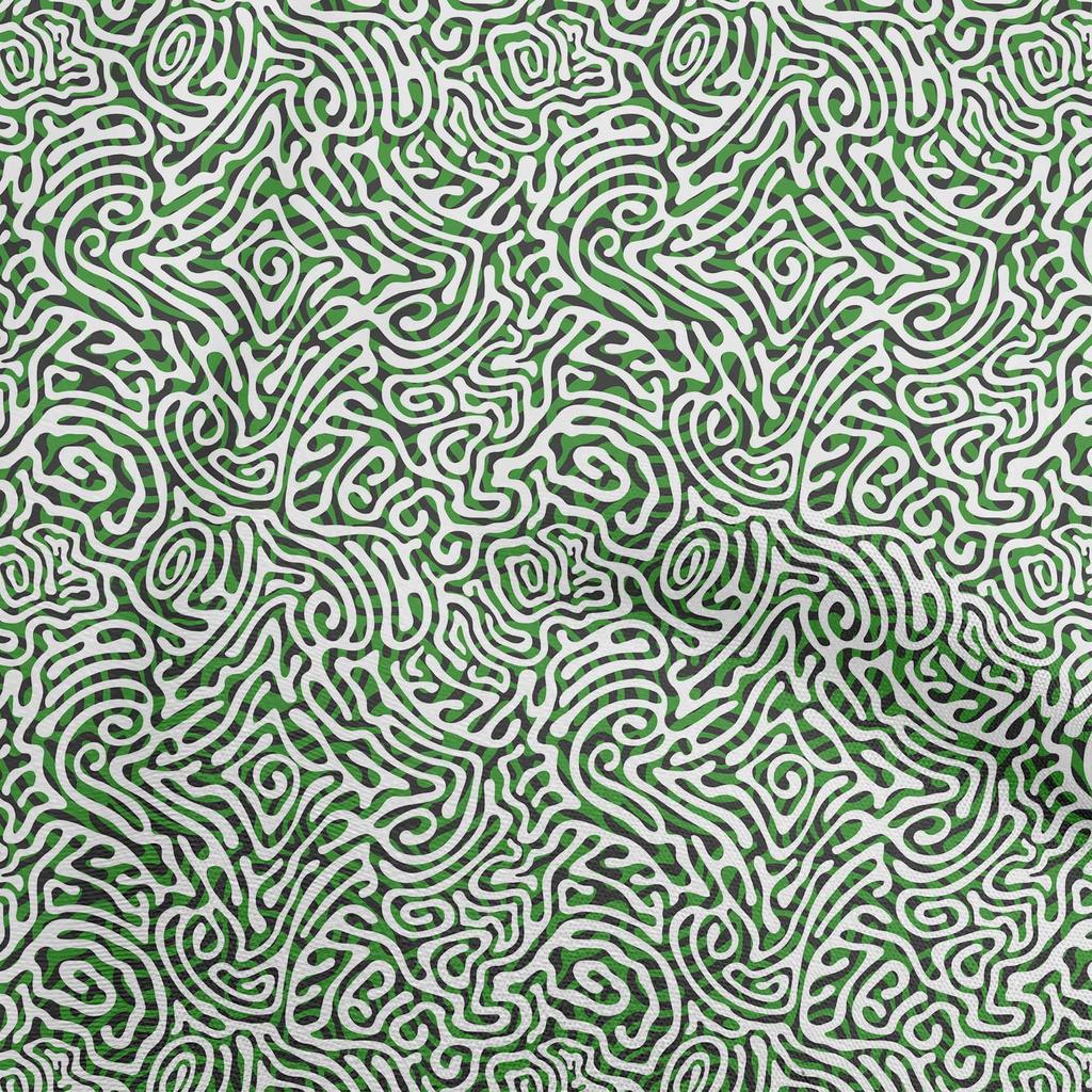 oneOone Cotton Flex Gray Fabric Abstract Diy Clothing Quilting Fabric Print Fabric By Yard 40 Inch