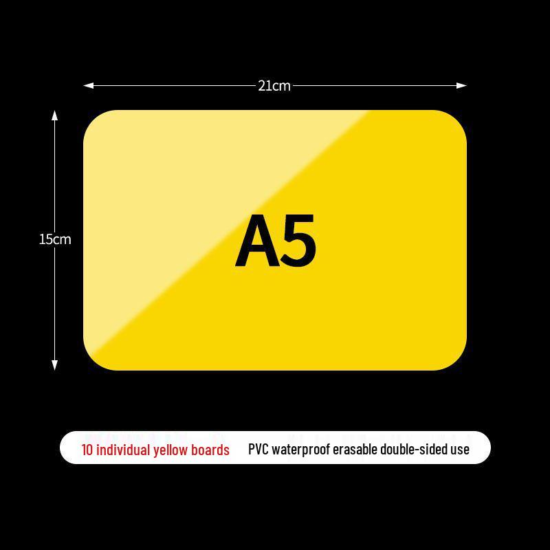 Abwischbares PVC Obst- und Gemüse-Preisschild mit doppelseitigem Clip für Supermarkt-Auslagen