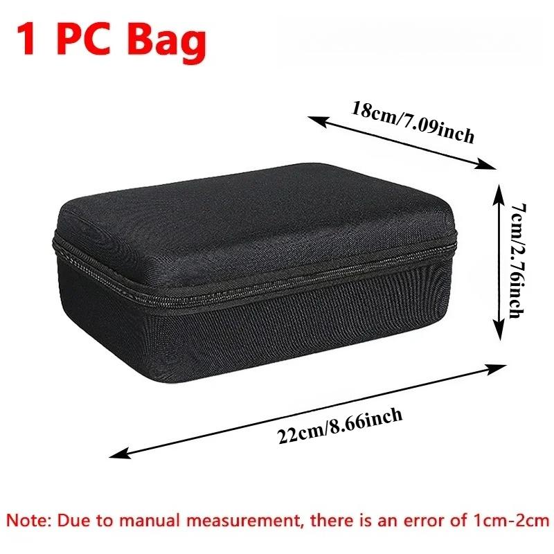 1pc EVA Zipper Storage Bag, Waterproof Tool Organizer Case 6 Sizes, Portable Protective Pouch for Outdoor Equipment Travel