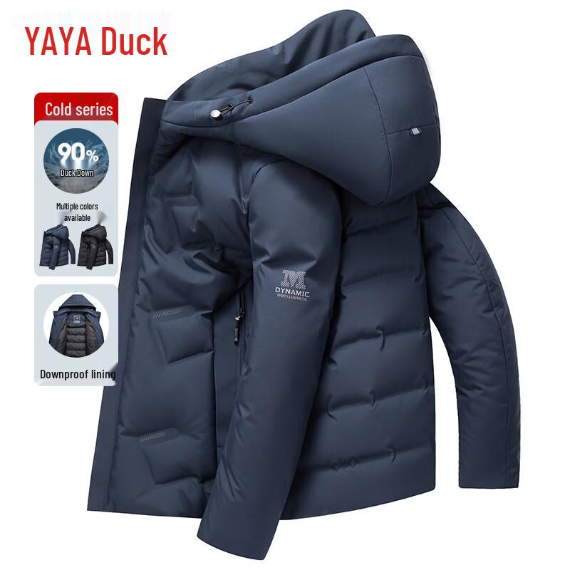YAYA Men s Hooded Short Down Jacket 185/100A