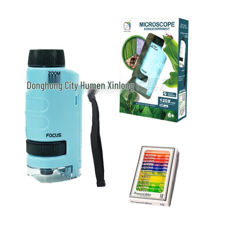 Portable HD Microscope for Kids - Educational Science Toy for Outdoor Experiments