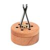Car Essential Oil Diffusers Rosewood Fragrance Portable Mini Car Wood Diffuser with Volcanic Rock for Car Air Outlet
